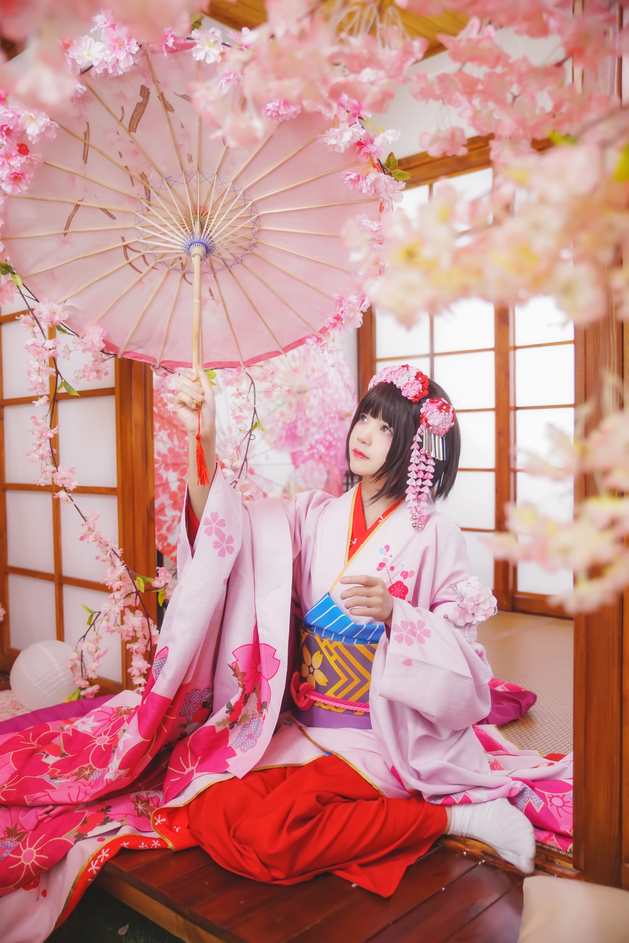 图片[1]-桜桃喵 – NO.029 加藤惠 和服 [23P]-XikXak